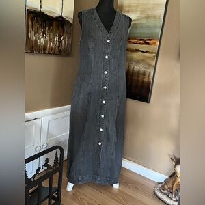Universal Thread Charcoal Denim Dress